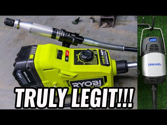 Best Dremel Tool: RYOBI or DREMEL? RYOBI PBLRT01 HP 18V Rotary Tool Station Review