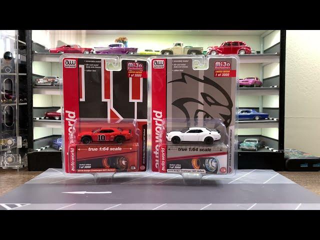 Auto World Mijo Exclusives 2019 Dodge Challenger Hellcat 1/64