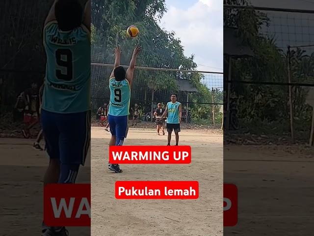 WARMING UP #volitarkam #seputarvolley #tumpukanvoli #volleyball #olahraga #volisumut