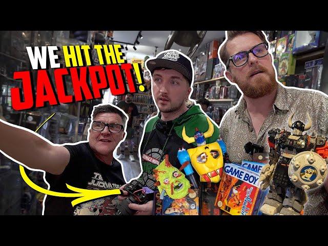 Toy Hunting With Bill Making Stuff! Shogun Warriors, Mighty Max, Toxic Crusaders & More!