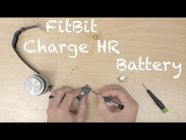 How to Repair Fitbit Charge HR Battery Swap Replacement Tutorial JoesGE Repairs