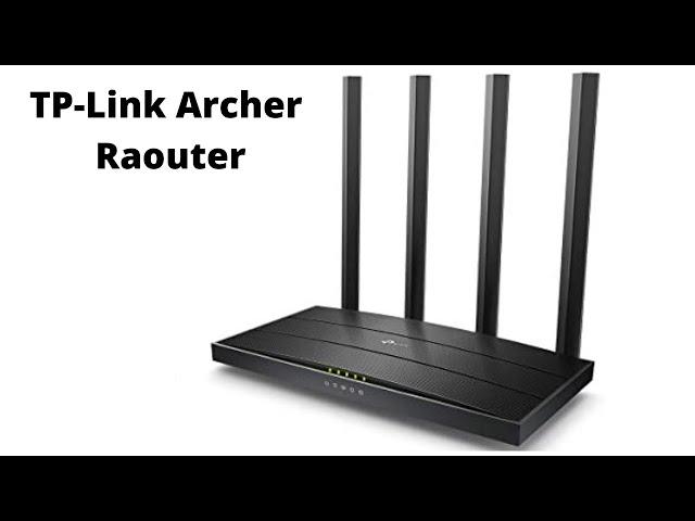 TPLink Archer C6 Gigabit MUMIMO Wireless Router Dual Band 1200 Mbps WiFi Speed 5 Gigabit Ports 4 Ext