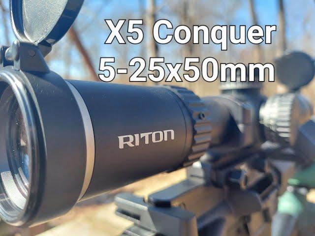 Riton X5 Conquer 5-25x50.. Full Review!!