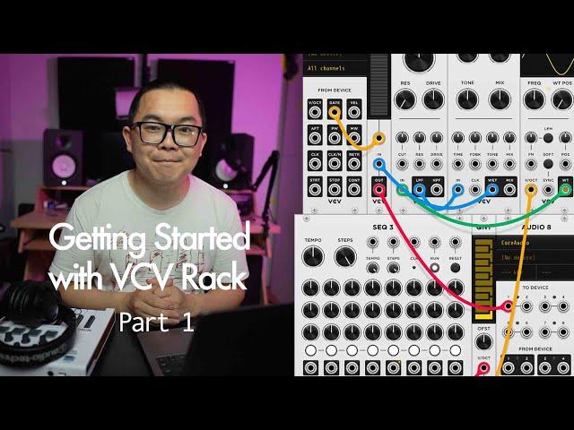 Getting Started with VCV Rack, Part 1: LEARNING THE BASICS (w/ download file)