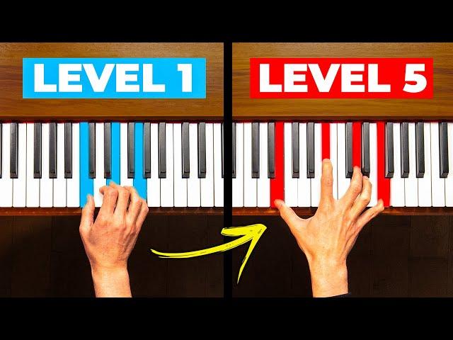 5 Levels of Piano Chords for Beginners