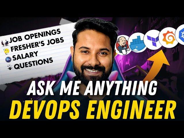 Ask Me Anything LIVE QnA | Get a FREE DevOps Mastersheet