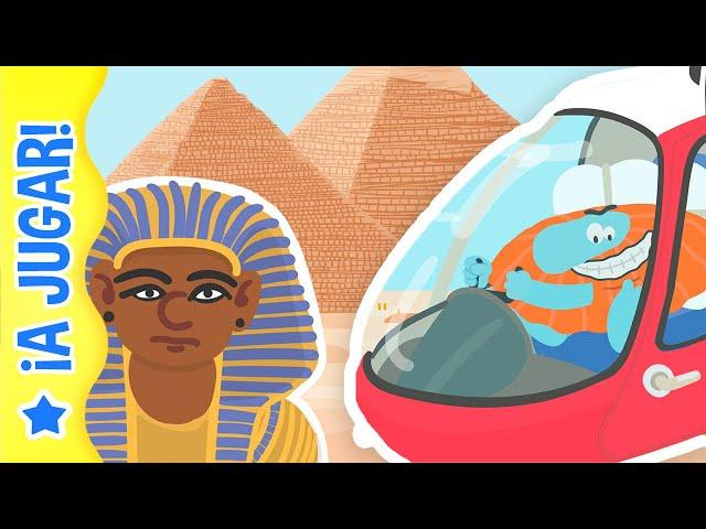 ¡Aventuras con Bodo Barbodo!  HOY: Exploramos Egipto y Escalamos la Gran Pirámide de Keops 