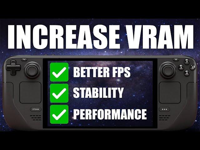 How To Increase VRAM On Steam Deck - EASY FAST GUIDE