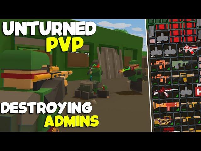 7000 Hour SOLO DESTROYS Pay-To-Win Server (Unturned PvP)