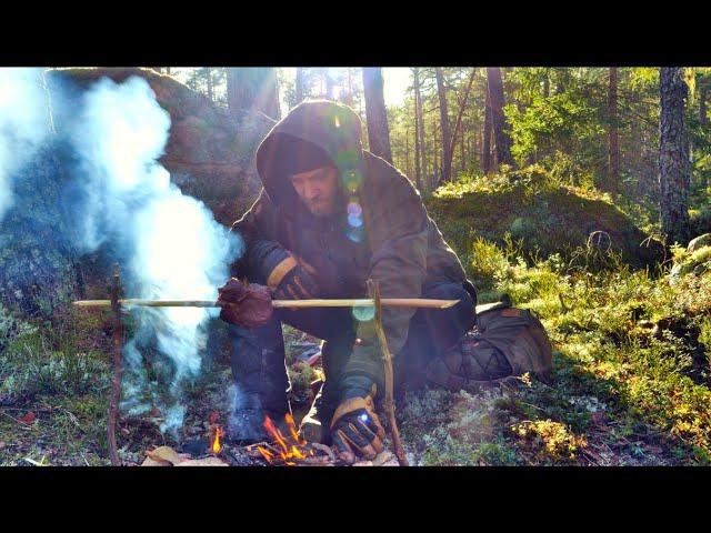 3 Days Solo Bushcraft and Camping in the Wilderness