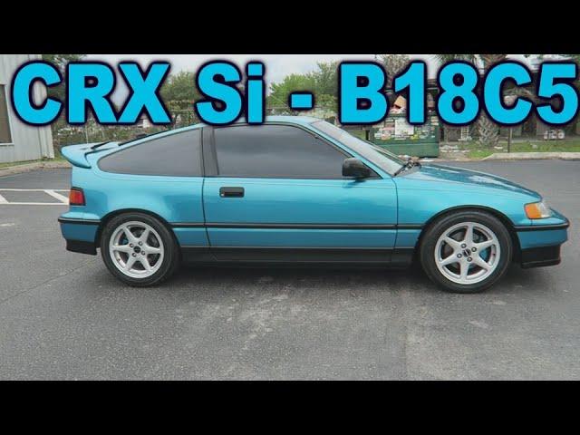 1991 CRX Si B18C5 Swap