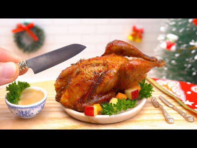 Perfect Miniature Roasted Turkey Recipe | Juicy Miniature Baked Chicken For Holiday