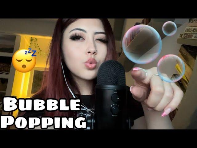 ASMR 20 minutes of bubble popping (mouth sounds)