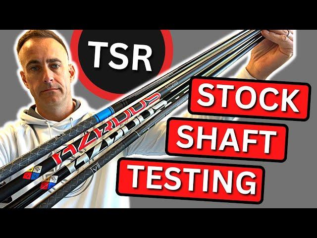 Titleist TSR Driver Stock Shaft Testing - What’s The Difference?