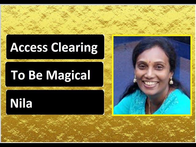 Access Consciousness clearing for being magical (today!)