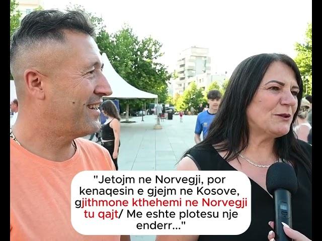 "Jetojm ne Norvegji, por kenaqesin e gjejm ne Kosove, gjithmone kthehemi ne Norvegji tu qajt"