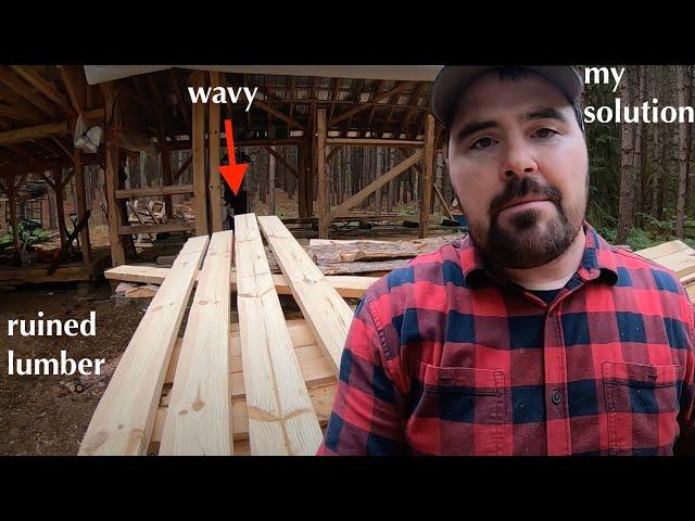 Sawmill Won't Cut Straight | Fix Your Sawmill and Avoid Wavy Lumber