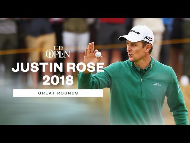 Justin Rose shoots The Lowest Round In 2018 | Great Open Rounds