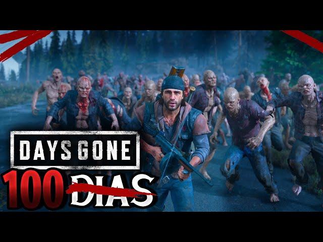 PASSEI 100 DIAS no DAYS GONE! - O FILME!