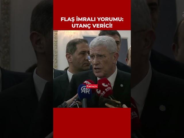 Dervişoğlu'ndan DEM Parti heyetinin İmralı ziyareti hakkında ilk yorum: Utanç verici!