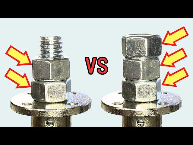 Double vs Triple Nuts – DIY Impact & Vibration Test - Part 3