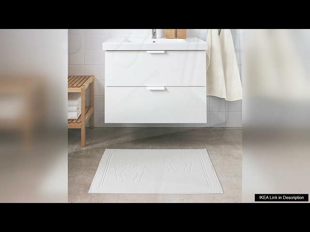 SKULINGEN IKEA Bath mat white Review