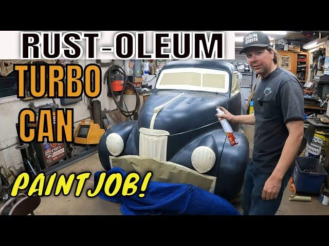 Painting my truck with Rustoleum Turbo Cans!