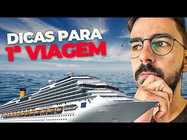 DICAS VIAGEM DE CRUZEIRO | PRIMEIRA VEZ em UM NAVIO - DICAS IMPORTANTES pra SABER