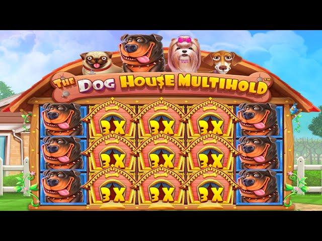 DOG HOUSE MULTIHOLD - I play One Hour - BRAND NEW GAME by PRAGMATIC PLAY