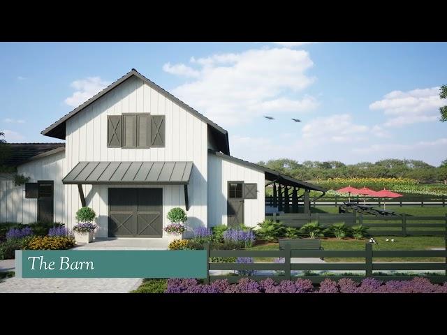 First Look at Agrihood Community Amenities at Carnes Crossroads, SC