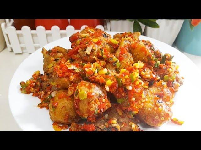 BUMBUNYA NGIRIT TAPI RASANYA SELANGIT||Ayam Cabe Garam ala @Mellymaycookingtv