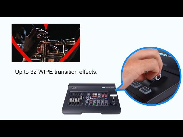 SE 650 4 Input Cost effective and Easy to use HD Digital Video Switcher