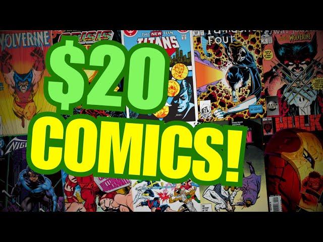 SOLID $20 comics.