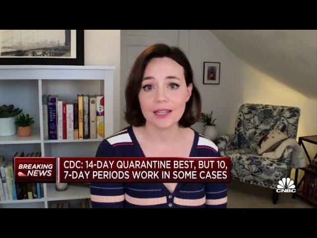 CDC: 14-day quarantine still best, but 10 or 7-day periods work in some cases