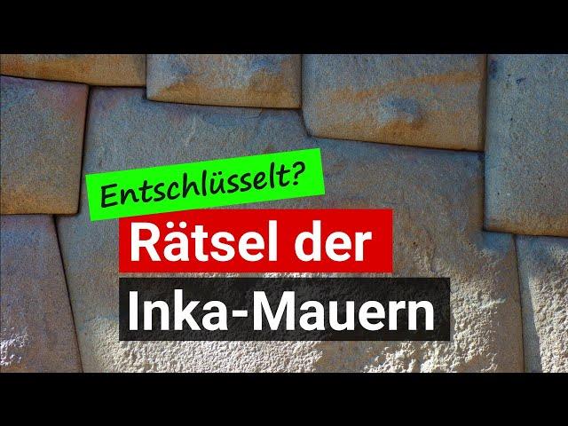 Konnte diese INKA-TECHNOLOGIE Steine erweichen? Moderne Forschung trifft antike Baukunst der Inkas.