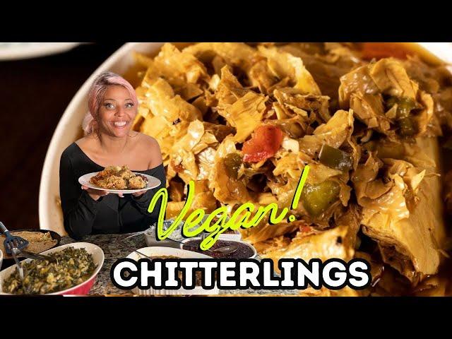 MY VIRAL VEGAN CHITTERLINGS | Tofu Skins | Bean Curd | Vegan Soul Food Recipes for the Holidays