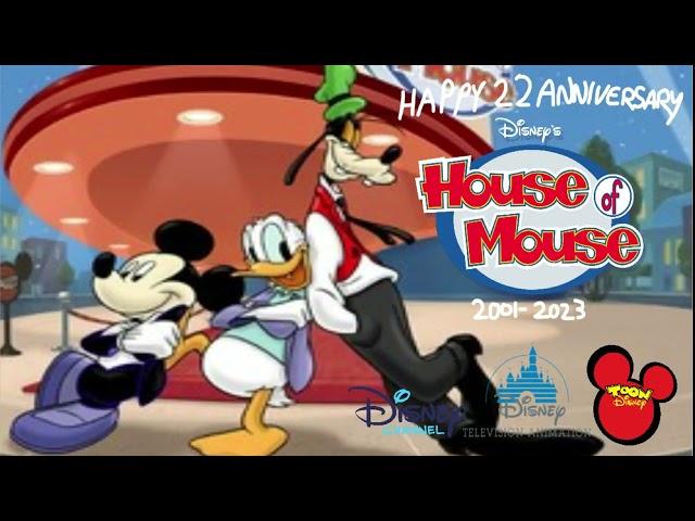 Happy 22th Anniversary to House of Mouse (2001-2023)