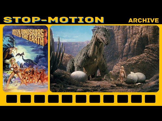 When Dinosaurs Ruled the Earth (1970) Stop-Motion shots