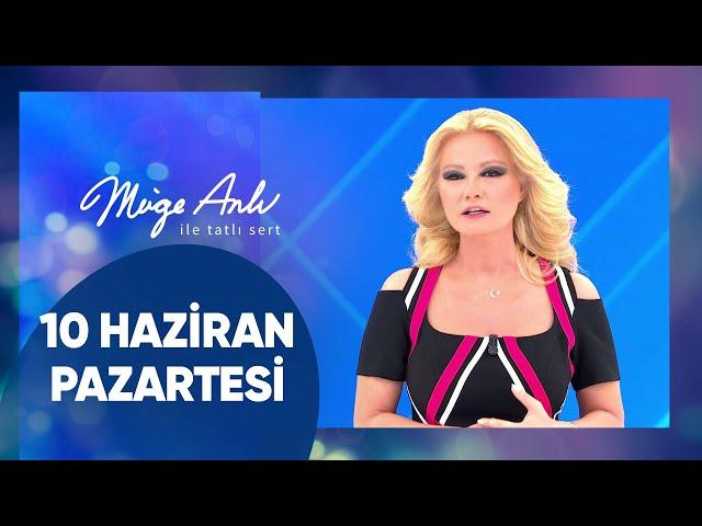 Müge Anlı ile Tatlı Sert | 10 Haziran 2024 Pazartesi