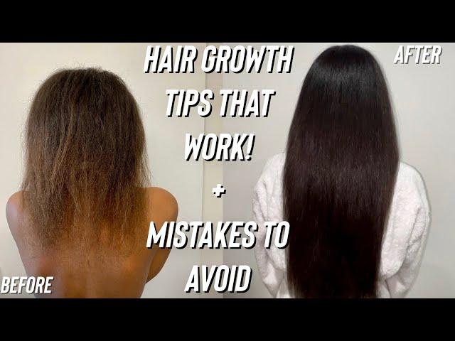 5 Hair Growth Tips That Will Change Your Life!