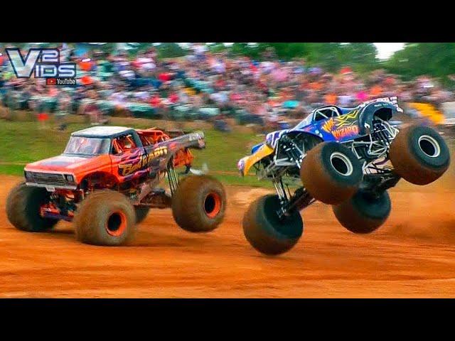 Wild Monster Truck Race!