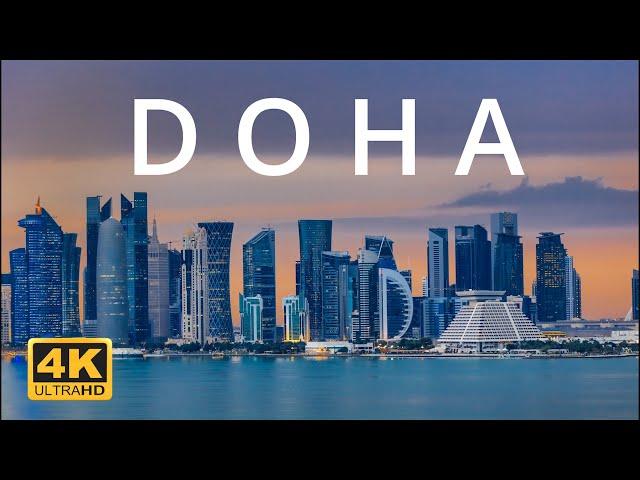 Doha, Qatar,  | 4K Drone Footage