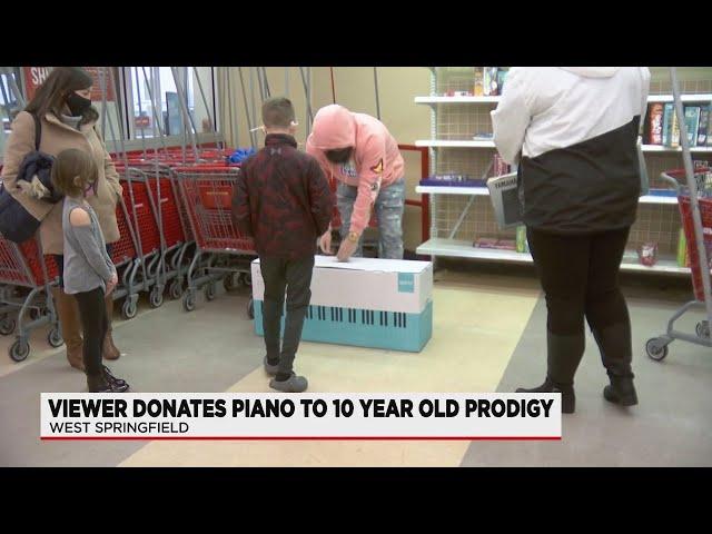 Piano donated to 10 year old prodigy discovered at thrift store