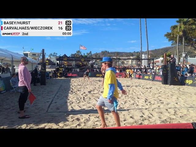 AVP Laguna Beach Finals Basey/Hurst vs Carvalhaes/Wieczorek