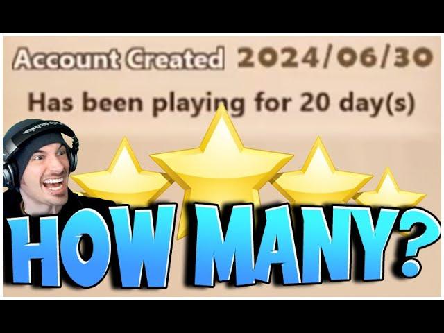 20 Day Old Account. How many Nat 5's??