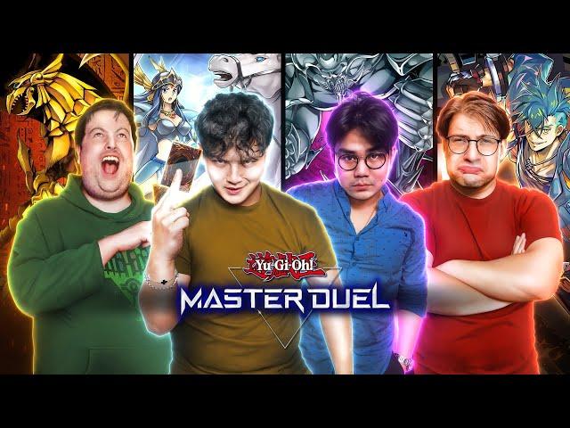 3 PROS, 1 NOOB vs F-TIER  YU-GI-OH! SELECTION PACKS |  Master Madness #2