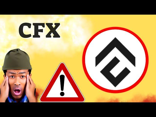 CFX Prediction 27/JUL CONFLUX Coin Price News Today - Crypto Technical Analysis Update Price Now