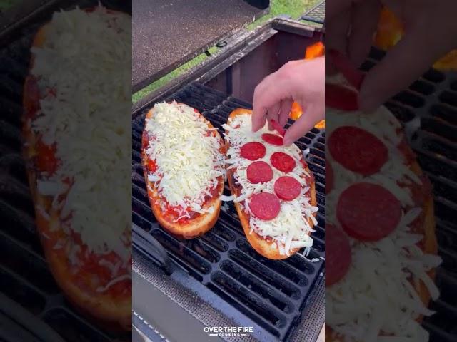 Pepperoni Pizza Bread Recipe | Over The Fire Cooking by Derek Wolf