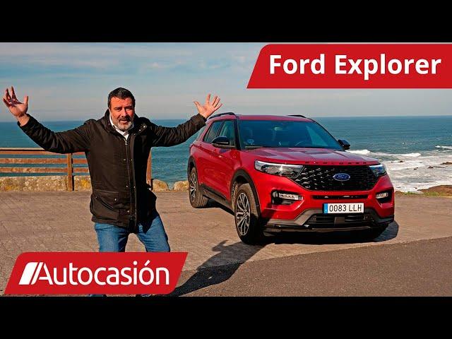 Ford Explorer híbrido enchufable 2021| Prueba / Test / Review en español | Autocasión