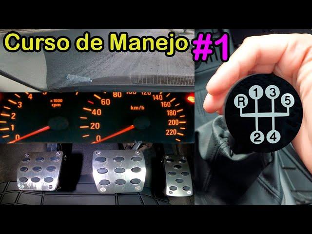 clase de manejo gratis #1 para PRINCIPIANTES desde cero aprende standard (manual) manejar carro